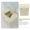 Axio Parrot Breeding Nest Bird Cage Mounted Plastic Cockatiel Breeding
