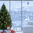 thumbnail image 4 of Unique Bargains Window Clings Party Supplies for Holiday White Christmas Pattern, 4 of 7