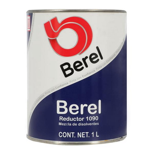 Reductor BEREL 1090 1L para Esmaltes, Barnices y Pinturas Oleorresinosas - Mejora Nivelado y Secado Rápido