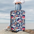 thumbnail image 3 of Lsque cool rock Skull Printed Luggage Cover, Travel Luggage Protector,Scratch and Dirt Resistant, Fits 18-32 Inch Luggage - X-Large, 3 of 9