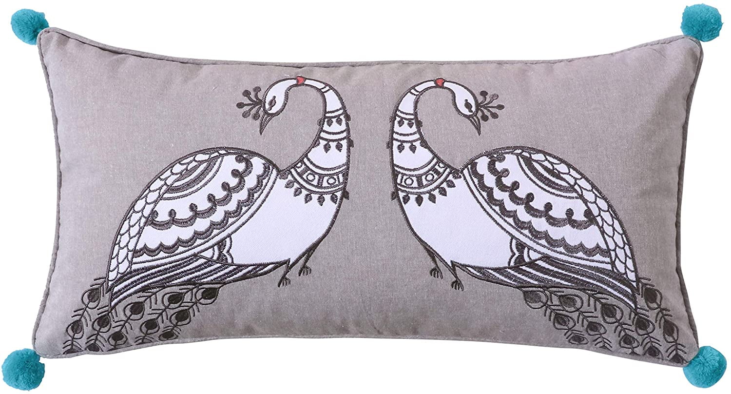 100% Cotton Multi Elephant Levtex Home Magnolia Navy Applique Elephant Pillow White 100% Cotton Multi Elephant Levtex Home Magnolia Navy Applique Elephant Pillow White