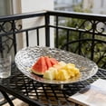 thumbnail image 4 of Glacier Patterned Desktop Fruit Tray 14.76In Anti-fall Easy Clean Modern Serving Platter for Home Living Room Coffee Table Snacks Dried Fruit Wedding Party Favors Decor Table Storage Organizer, 4 of 6