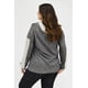 thumbnail image 3 of Sudadera cinturon invertido Tallas Extras, 6852 (Gris) gris 38 Roman Fashion S-ZB-6852-GRIS, 3 of 7