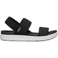 thumbnail image 3 of KEEN Womens Elle Backstrap Casual Platform Open Toe Sandal - Black, 3 of 3