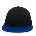 thumbnail image 3 of OC Sports TGS1930X Proflex Bamboo Charcoal Flat Visor Cap - Black Royal, 3 of 8