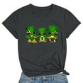 thumbnail image 1 of Kayannuo Hauts pour Femmes Liquidation Chemises pour Femmes Saint-Valentin T-shirt Imprimé Décontracté à Col Rond à Manches Courtes pour Femme, 1 of 3
