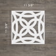 thumbnail image 2 of Ekena Millwork 11 3/8"W x 11 3/8"H x 3/8"T Small Baytown Decorative Fretwork Wall Panels in Architectural Grade PVC, 2 of 9
