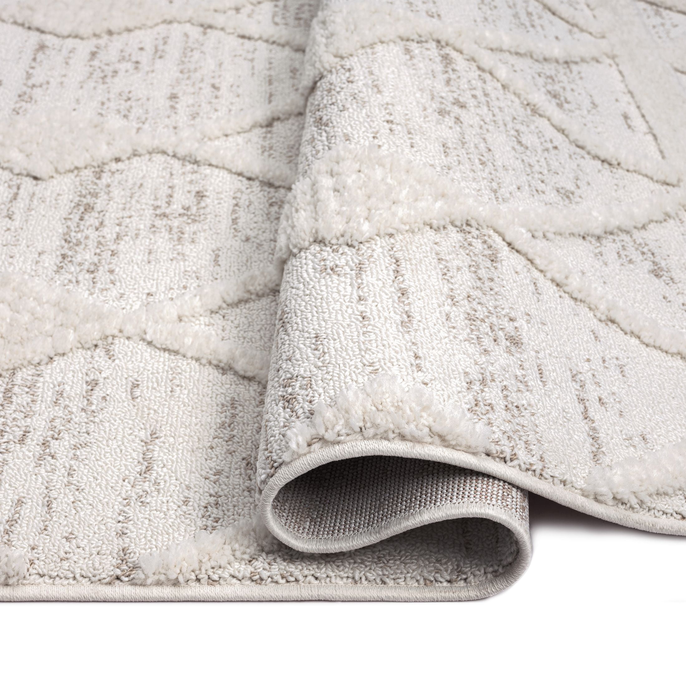 Wanda June Home Tina Area Rug Runner, Ivory, 2'x6' by Miranda Lambert