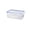 A, variant on Dmlowu Clear Plastic Fruit Storage Containers for Fridge, Leak Proof Airtight Stackable Meal Prep Containers, Large Food Containers for Veggie Berry Grain Fresh Food