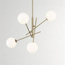 Vanity Art 20114BD 32 x 32 x 11 in. 4-Light Sputnik Sphere Chandelier