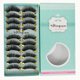 thumbnail image 3 of Xihbxyly Pestañas 3D, Pestañas Gruesas de Aspecto Natural, Pestañas Largas y Rizadas de Tira Completa, Estilo Glamuroso y Sutil, Pestañas Reutilizables, Maquillaje para Bodas, Look Perfecto para Self, 3 of 7