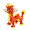 thumbnail image 1 of Mascota de dragón de Año Nuevo Simulación de muñeco de dragón Dragón del zodiaco Juguete de peluche, 1 of 10