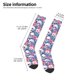 thumbnail image 2 of Fotbe Skull Calcetas Divertidas Estampadas para Hombre y Mujer, Calcetas de Algodón hasta la Rodilla para Caminar, Correr, Enfermería y Embarazo, 2 of 6