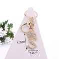 thumbnail image 2 of Llavero Cristal Brillante Con Letras Metal Portátil para Regalos Monedero Bolsos, 2 of 8