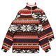 thumbnail image 5 of Hombres Casual Moda Franela Navidad 3D Imprimir Cuello alto Manga larga Sudadera con cremallera Pompotops oipoqjl53029, 5 of 5