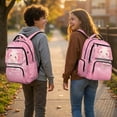 thumbnail image 3 of Jeiento Axolotl Kids School Backpack for Girls 17 Inch Galaxy School Bag Lightweight Elementary Backpack with Padded Laptop Sleeve & Multi-Pockets for Elementary Ages 9-12, 3 of 8