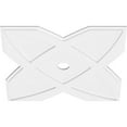 thumbnail image 2 of 32"OD x 3"ID x 11"C x 1"P Titus Architectural Grade PVC Contemporary Ceiling Medallion, 2 of 11
