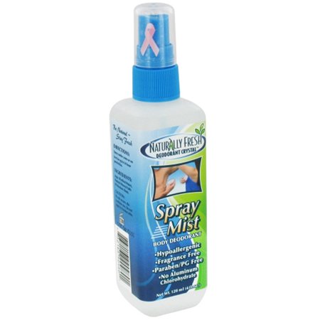 Naturally Fresh Deodorant Spray, Fragrance-Free, 4 Oz