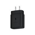 thumbnail image 1 of Samsung EP-TA800 - Power adapter - 25 Watt - 3 A - SFC (24 pin USB-C) - black - for Galaxy A20, A50, A70, A8s, M30, M40, Note10, S20, S20 5G, S20+ 5G, Z Flip, Z Flip 5G, 1 of 2