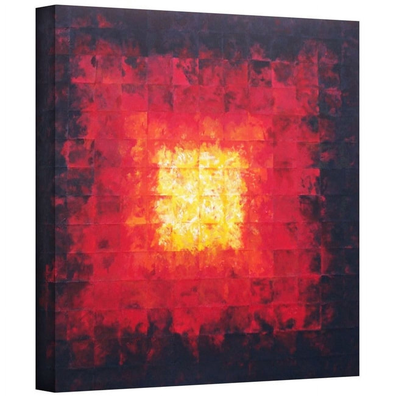 Herb Dickinson "Fractal Sun" Gallery-Wrapped Canvas