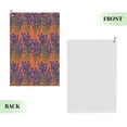 thumbnail image 2 of Kdxio Lavender Flowers Pattern Golf Towel (24" X 16") with Carabiner Clip - The Convenient Golf Cleaning Towel, 2 of 8