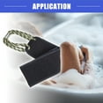 thumbnail image 3 of Vocoste Exfoliating Back Scrubber Back Exfoliator for Shower for Body Shower Deep Cleaning Massages Black Purple, 3 of 7
