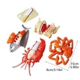 thumbnail image 4 of Tong “Realistic Seafood Cutting For Kids And Interactive Learning Kitchen Playset, 4 of 6
