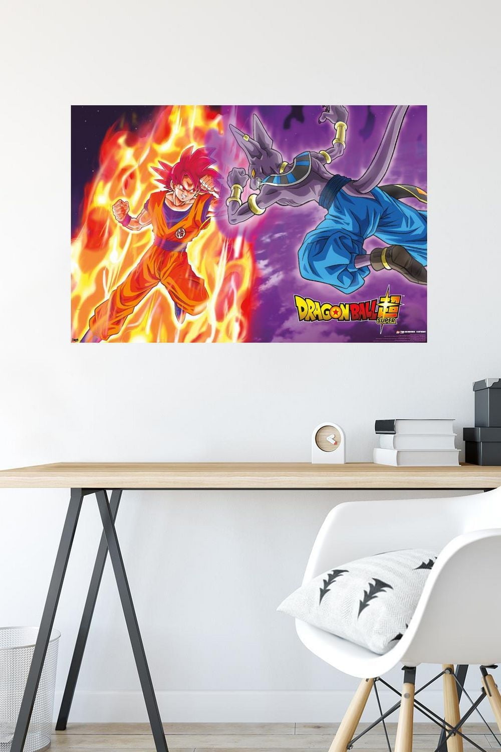 Dragon Ball: Super - Gods Battle Wall Poster, 22.375" x 34"