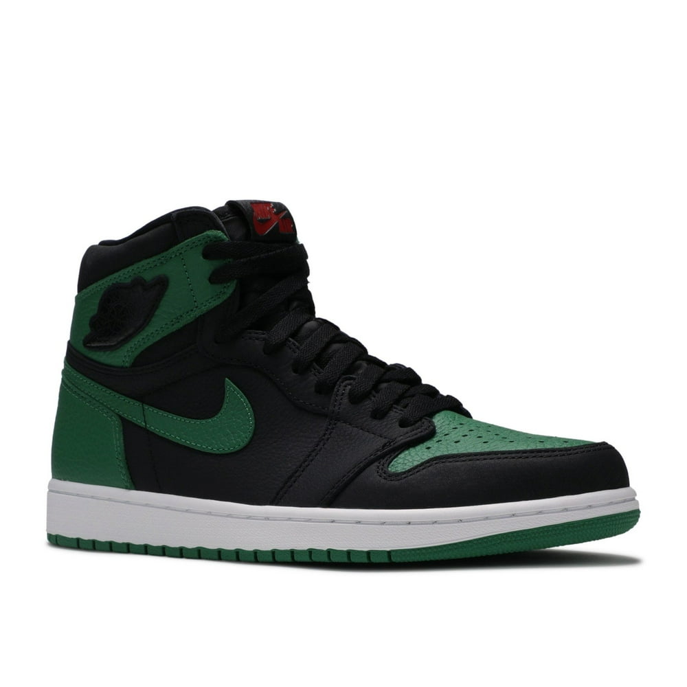 olive green and red jordans