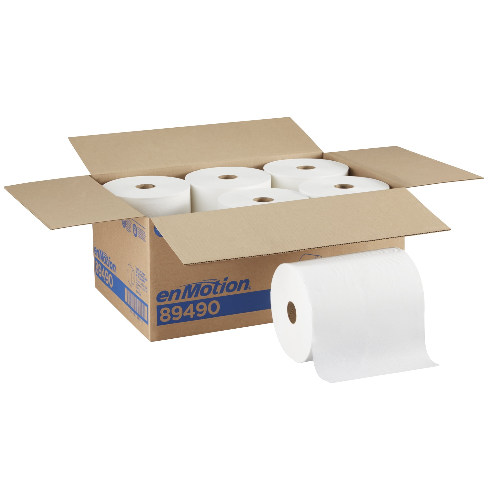 enMotion by GP PRO Paper Towel Rolls, 10" x 800', 40% Recycled, White, Pack Of 6 Rolls