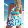 thumbnail image 3 of Robe de Bain Deux Pièces pour Femmes Grande Taille avec Jupe, 3 of 4