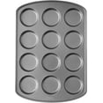 thumbnail image 3 of Wilton Perfect Results Premium Non-Stick Muffin Top Pan-, 3 of 7