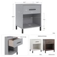 thumbnail image 2 of Brewer Nightstand, White, 2 of 9