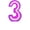 3, variant on Neon Lights LED Neon Letter Lights- Light Up LED Letters Lights Light Up Marquee Letters Lights Neon Signs Battery USB Pink.