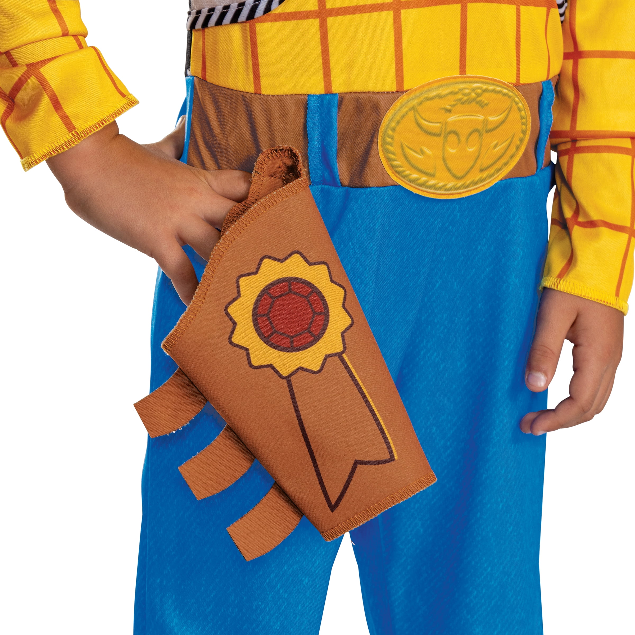 Disney Toy Story 5 Woody Halloween Family Matching Costume for Children, Boys Size S (6/7), by Disguise