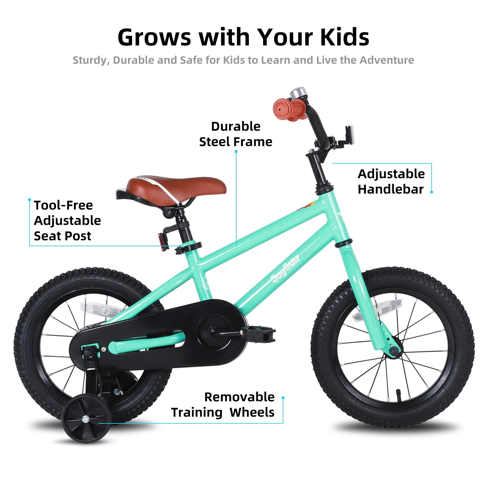 JOYSTAR Kids Bike for Ages 2-12 Years Old Boys Girls, 12-20 Inch BMX Style Kid's Bikes, Multiple Colors