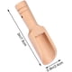 thumbnail image 5 of 12 Uds. Cucharas pequeñas de madera para sal, cucharas para especias de madera maciza, cucharaditas de miel hechas a mano, especias, azúcar, café, té, mermelada, mostaza, helado, leche, 5 of 6