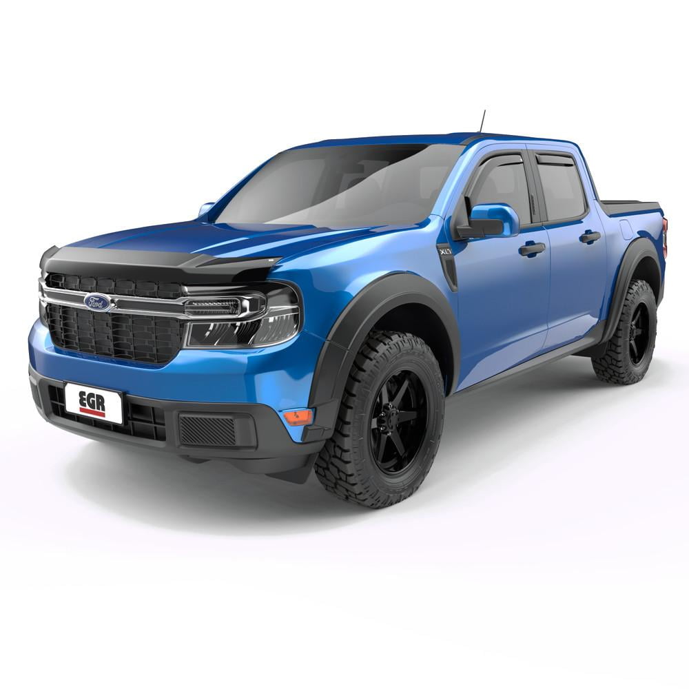 Super Guard 303591 Hood Shields with No-Drill Mounting, Fade Resistant for Ford Maverick 22-23
