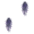 thumbnail image 4 of Yuarrent Plantas artificiales de plástico de amplia aplicación, decoración en cualquier lugar, planta colgante de imitación, 2 uds. Type2 NO2, 4 of 6