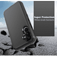 thumbnail image 3 of For Samsung Galaxy A15 / SM-A155 Heavy Duty Shockproof Armor Protective Hybrid Case Cover With Clip Black/Black, 3 of 4