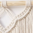 thumbnail image 4 of Nvzi 2 piezas de macramé para colgar en la pared, tejido bohemio, decoración del hogar, apartamento, dormitorio, regalo para mamá adolescente, 7,9" de ancho x 13,8" de largo, A, 4 of 4
