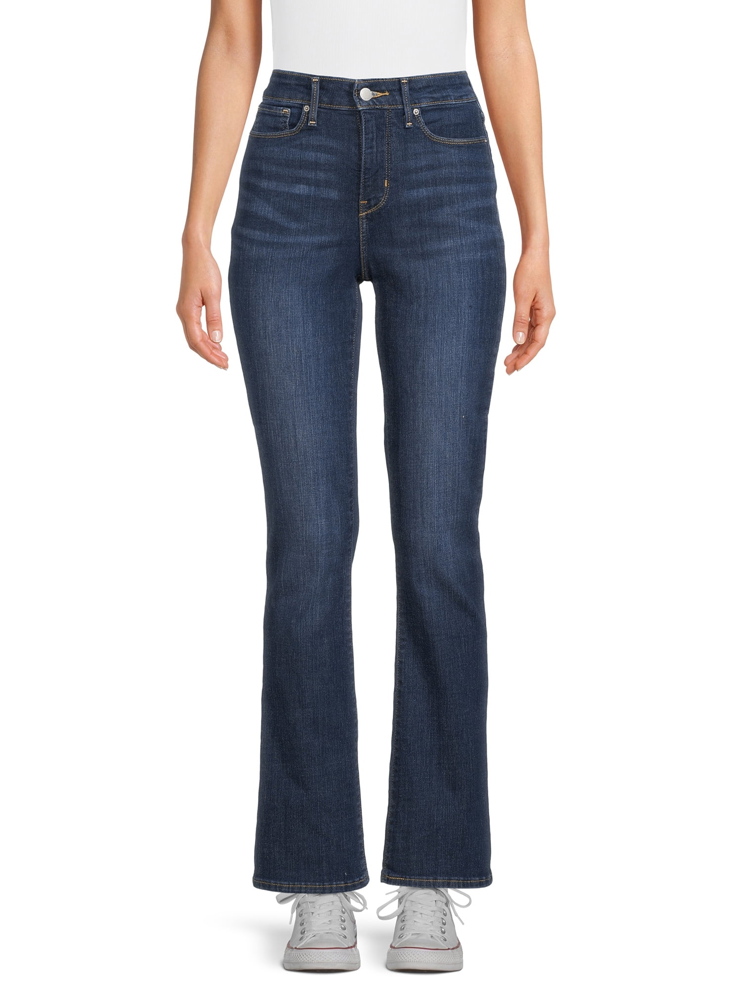 Signature by Levi Strauss & Co. Women's Shaping Mid Rise Bootcut Jeans -  