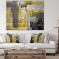 thumbnail image 4 of Design Art - Grey and Yellow Blur Abstract, 4 of 5