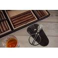thumbnail image 4 of Stainless Steel Cigar Scissors w/ Black PVC Leather Pouch, 4 of 8