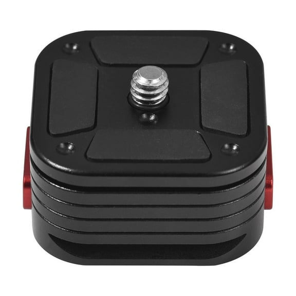 Quick Release Plate Tripod QR Plate Camera Mount Adapter Quick Setup Aluminum Alloy  With 1/4 Inch Screw For DSLR Mirrorless Camera Tripod Gimbal Stabilizer