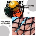 thumbnail image 1 of FONWILYO 8Pcs Durable Cotton Pool Table Pocket Replacement Net for Billiard Ball Storage Black, 1 of 8