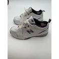 thumbnail image 1 of New Balance 608v5 Shoes Men’s Size 14 4E Extra Wide Leather White Navy Ex Cond, 1 of 6