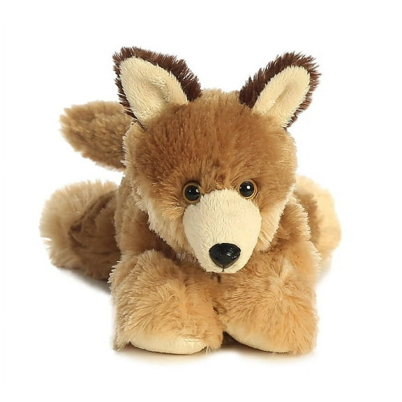 Aurora - Small Brown Mini Flopsie - 8" Clever Coyote - Adorable Stuffed Animal