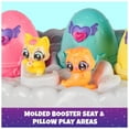 thumbnail image 6 of Hatchimals Alive, Neon Rainbow Spring Basket with 5 Doll Figures, 6 of 12