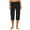 Black, variant on Athletica Women's Shorts High Waist Drawstring Cargo Pants Quick Drying Pants Trendy Pants Casual Comfortable Solid Color Pants Black XL